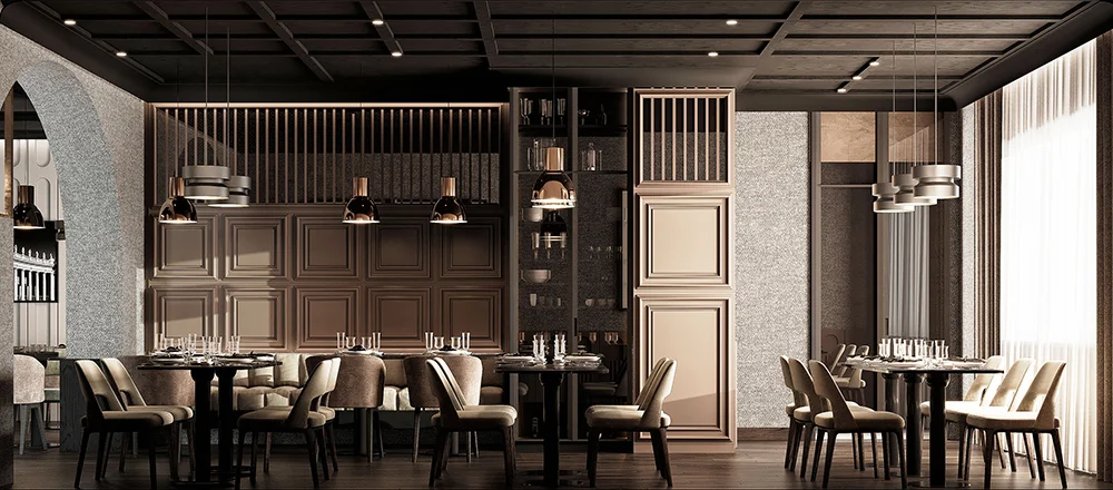 Bella Napoli — Restaurant design — Heidenhaim — AA Studio Belgrade