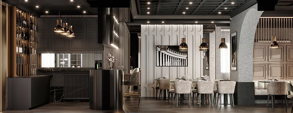 Bella Napoli — Restaurant design — Heidenhaim — image 3 — AA Studio Belgrade