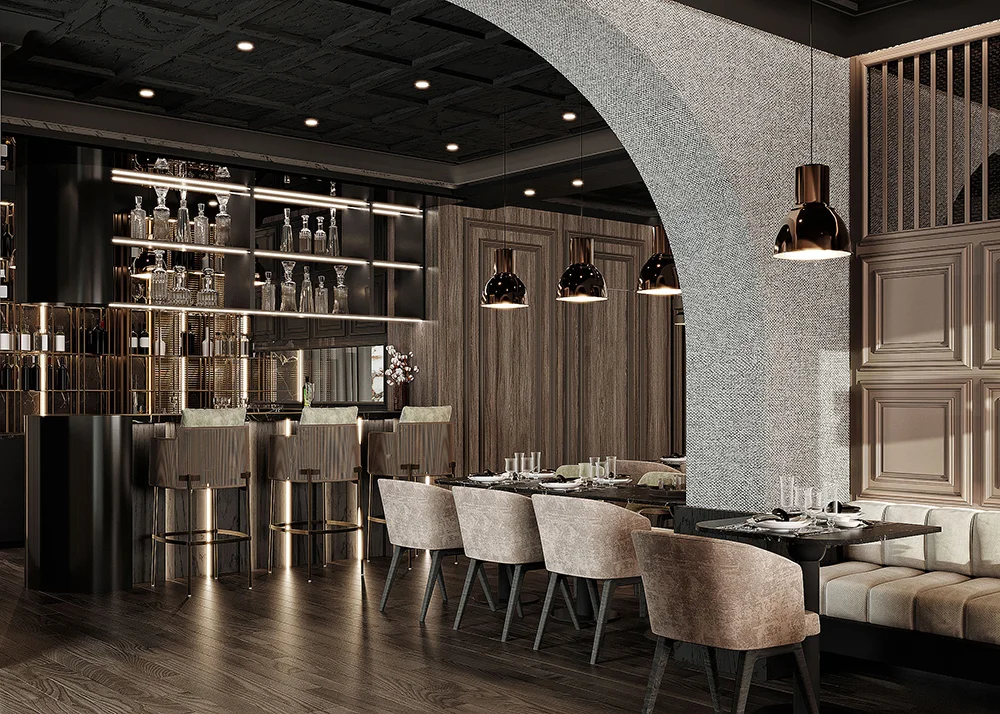 Bella Napoli — Restaurant design — Heidenhaim — image 4 — AA Studio Belgrade