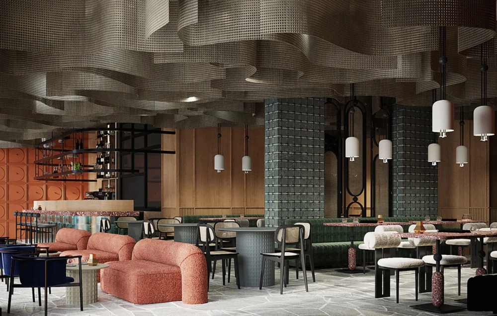 Brera Restaurant — Restaurant design — Serbia — image 3 — AA Studio Belgrade