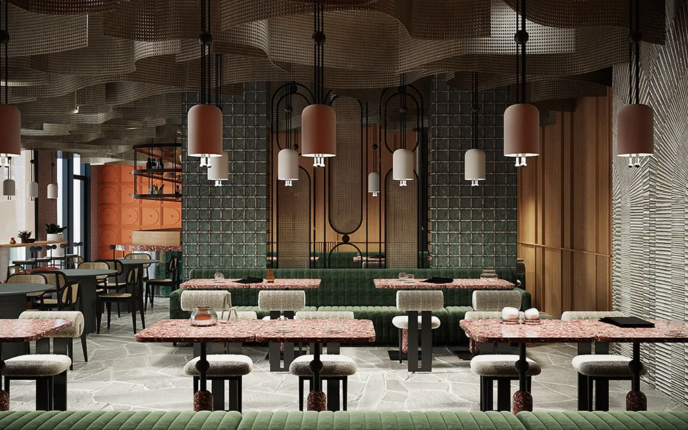 Brera Restaurant — Restaurant design — Serbia — image 4 — AA Studio Belgrade