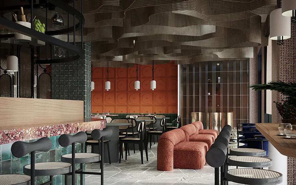 Brera Restaurant — Restaurant design — Serbia — image 5 — AA Studio Belgrade