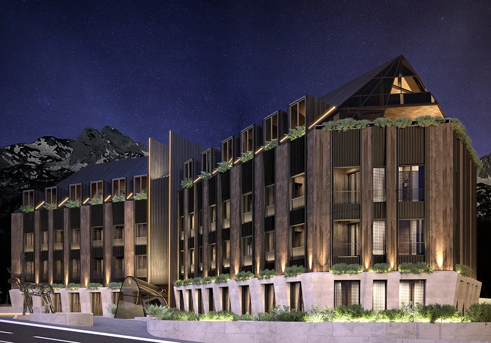 Emerald Mountain Residence - exterior — Residential design — Montenegro — image 2 — AA Studio Belgrade