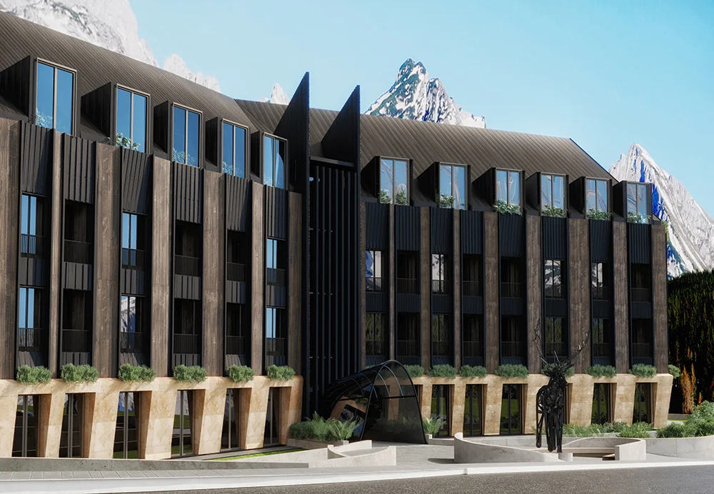 Emerald Mountain Residence - exterior — Residential design — Montenegro — image 3 — AA Studio Belgrade