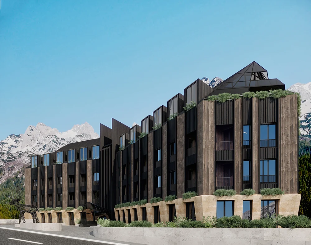 Emerald Mountain Residence - exterior — Residential design — Montenegro — image 4 — AA Studio Belgrade