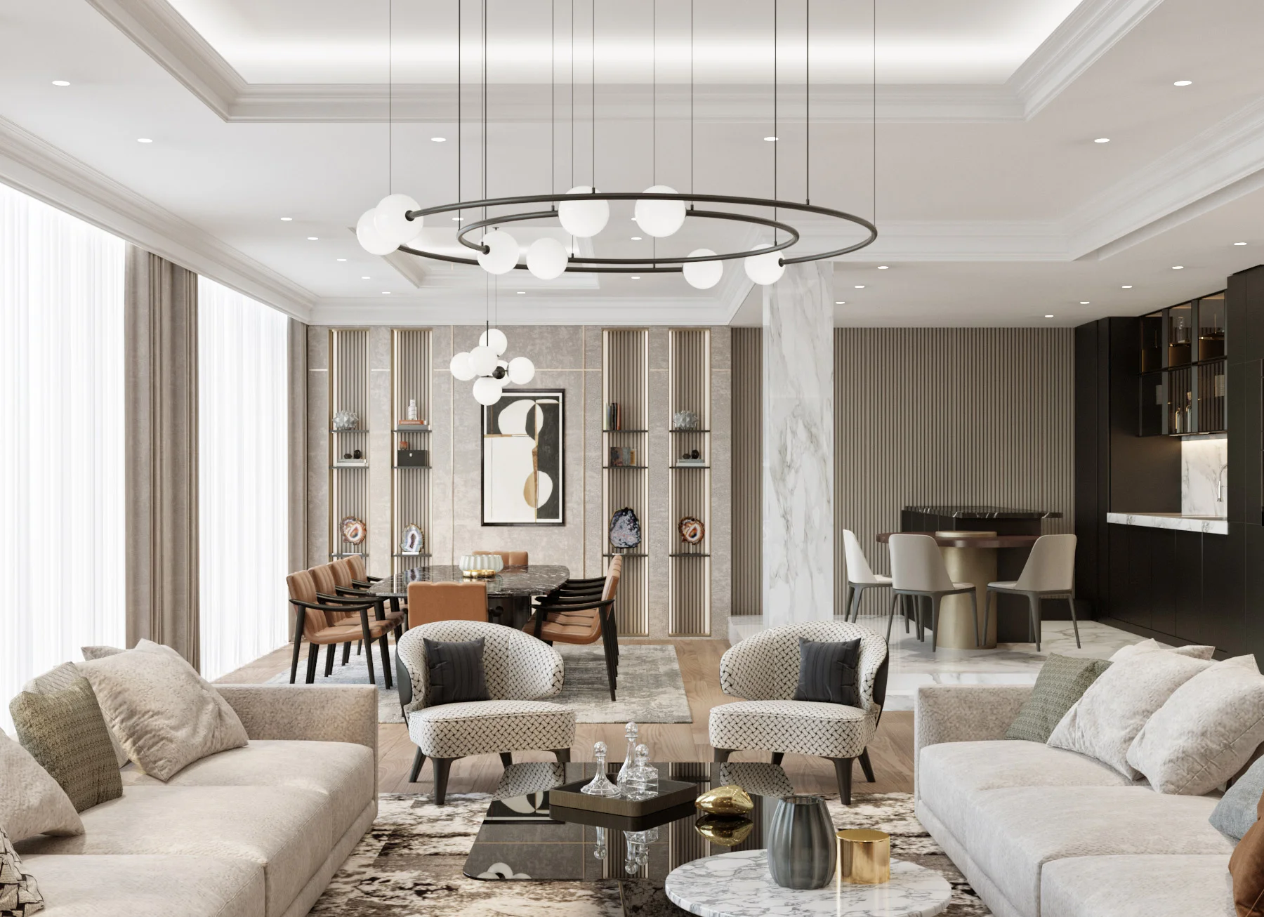 NJApartment — Residential design — Serbia — image 2 — AA Studio Belgrade