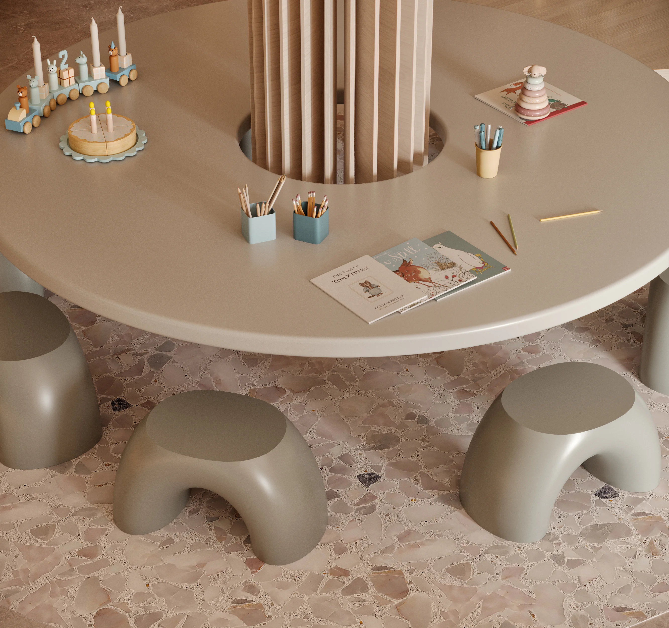 Playroom — Residential design — Montenegro — image 3 — AA Studio Belgrade