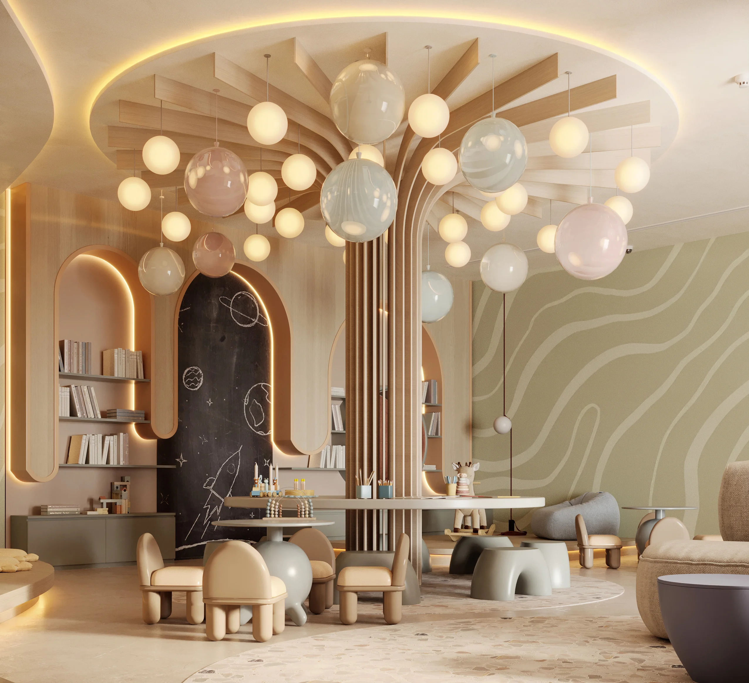 Playroom — Residential design — Montenegro — image 4 — AA Studio Belgrade