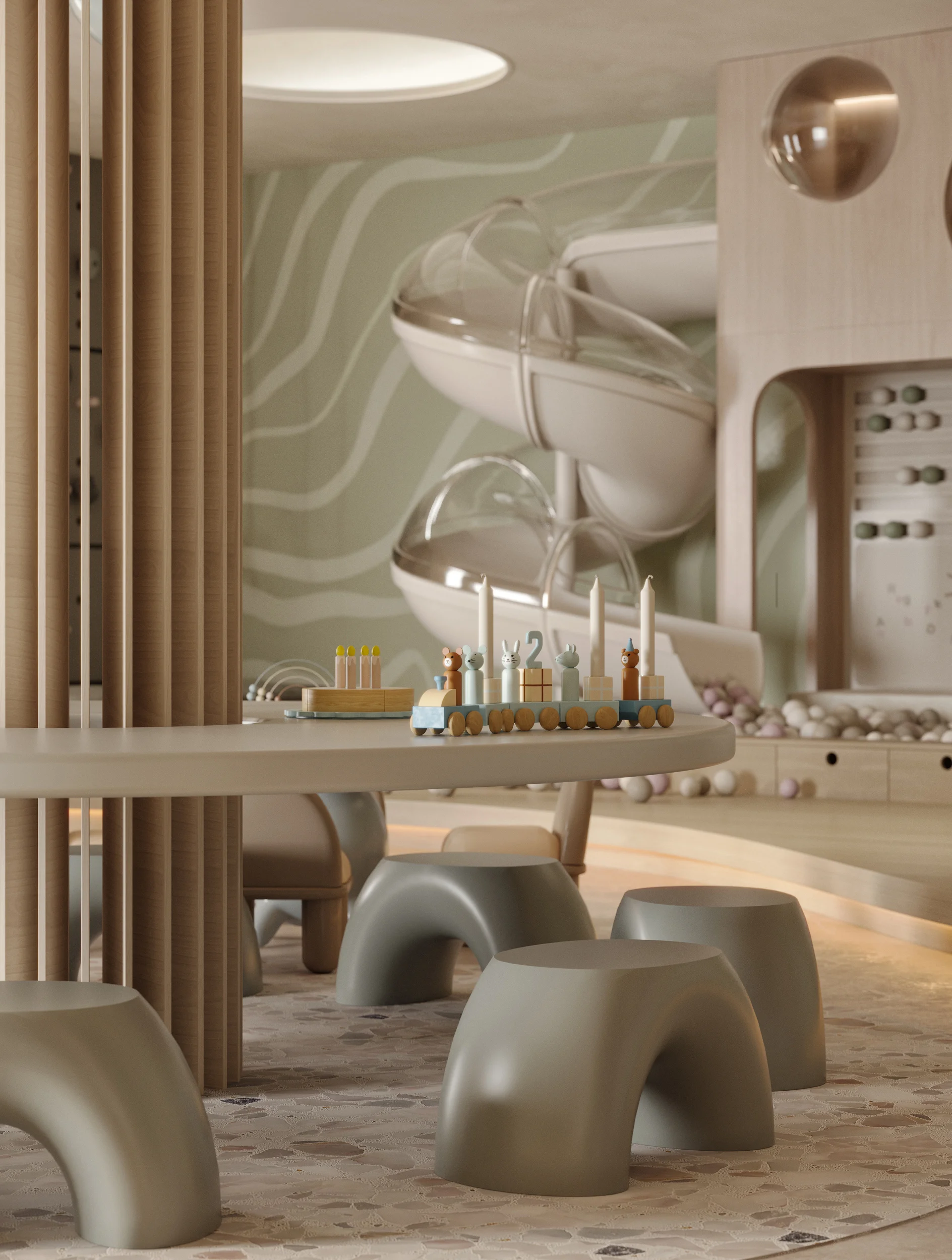 Playroom — Residential design — Montenegro — image 6 — AA Studio Belgrade