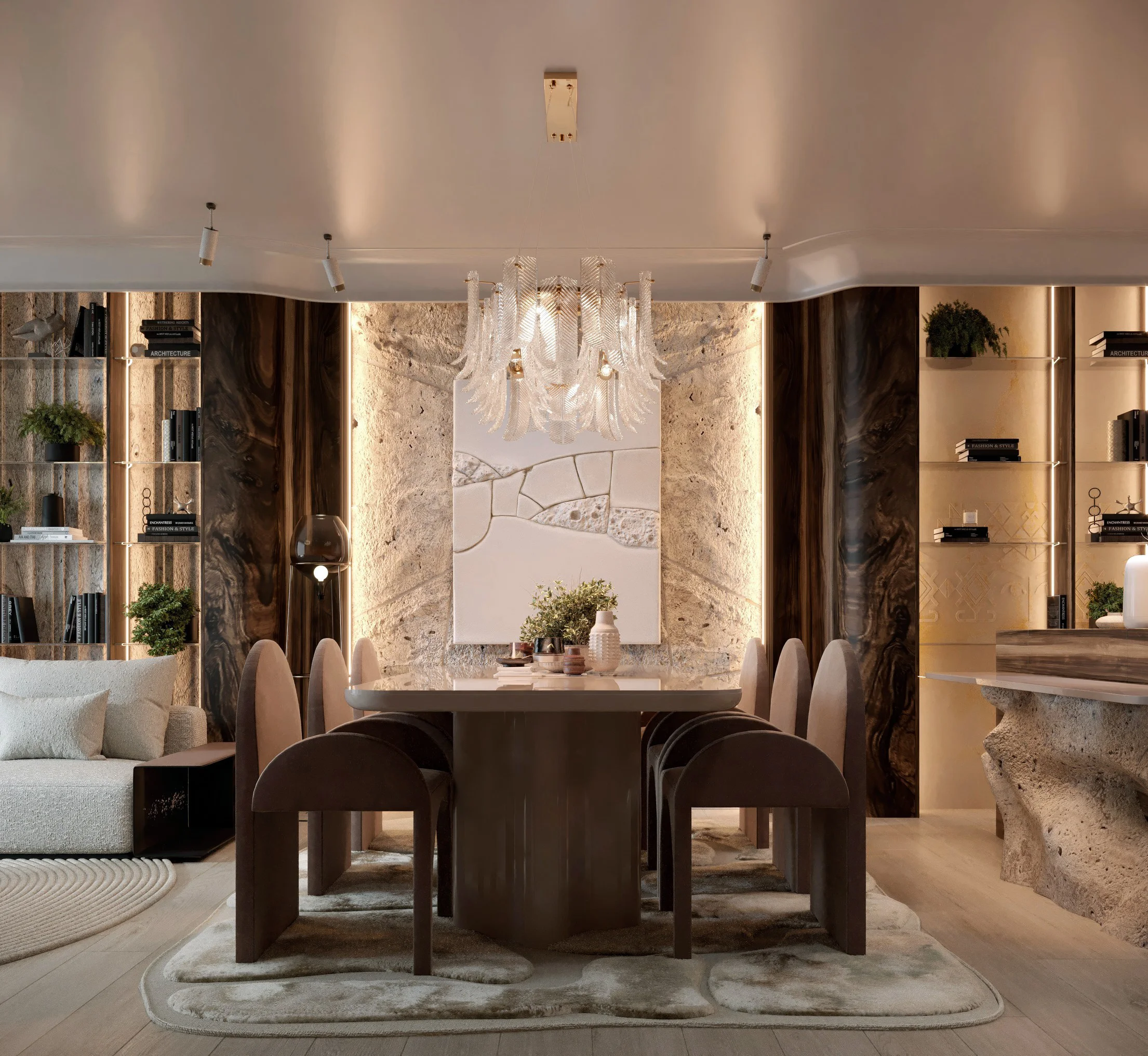 Private apartment TR interior — Residential design — Montenegro — AA Studio Belgrade