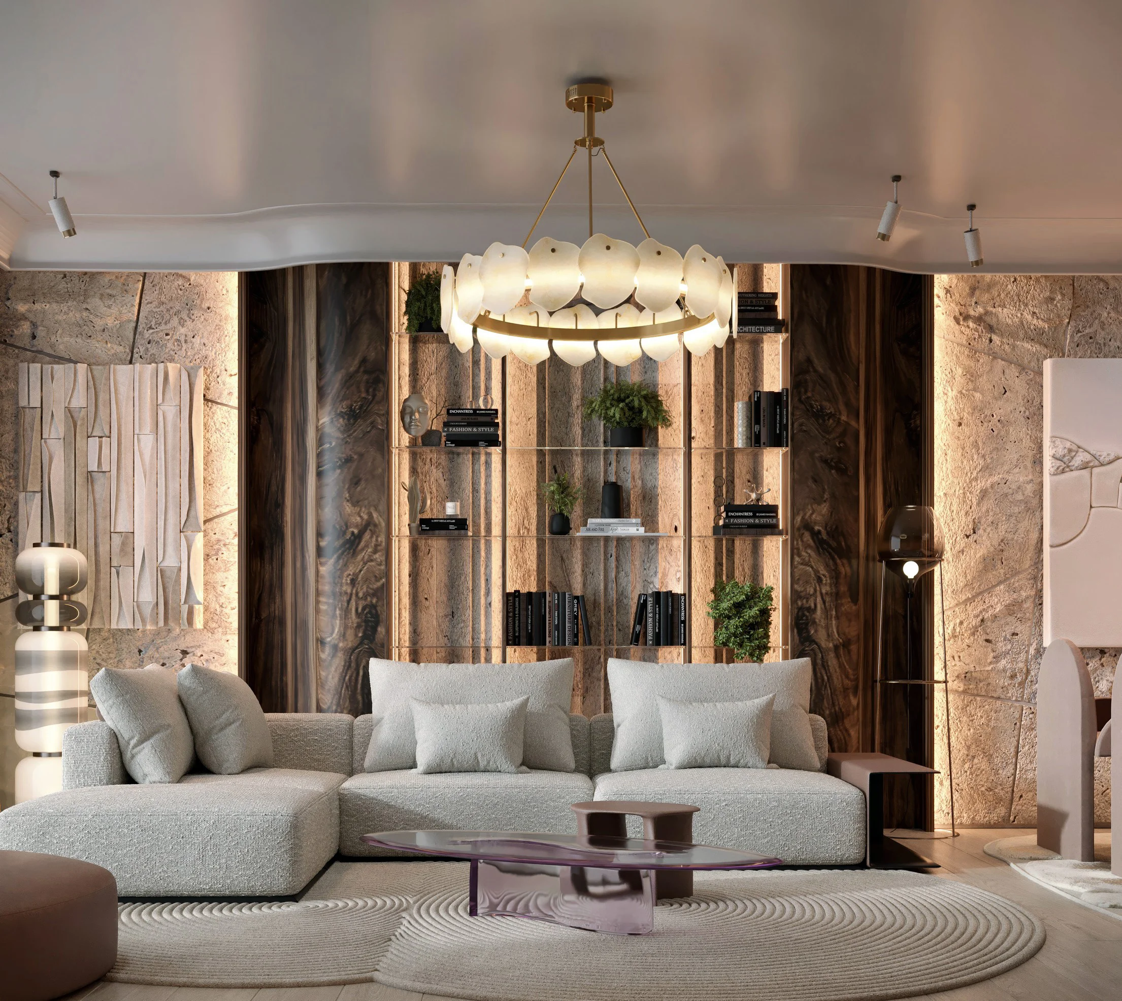 Private apartment TR interior — Residential design — Montenegro — image 2 — AA Studio Belgrade