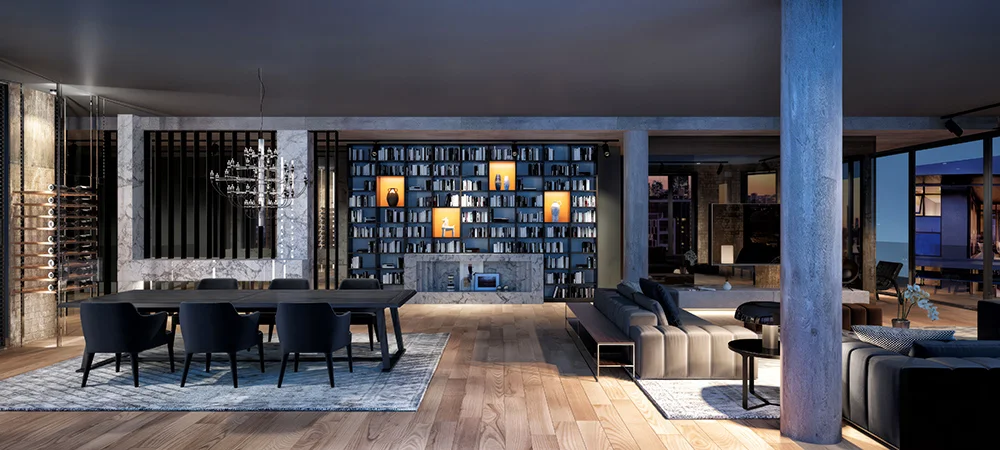 SR Apartment — Residential design — Serbia — image 2 — AA Studio Belgrade