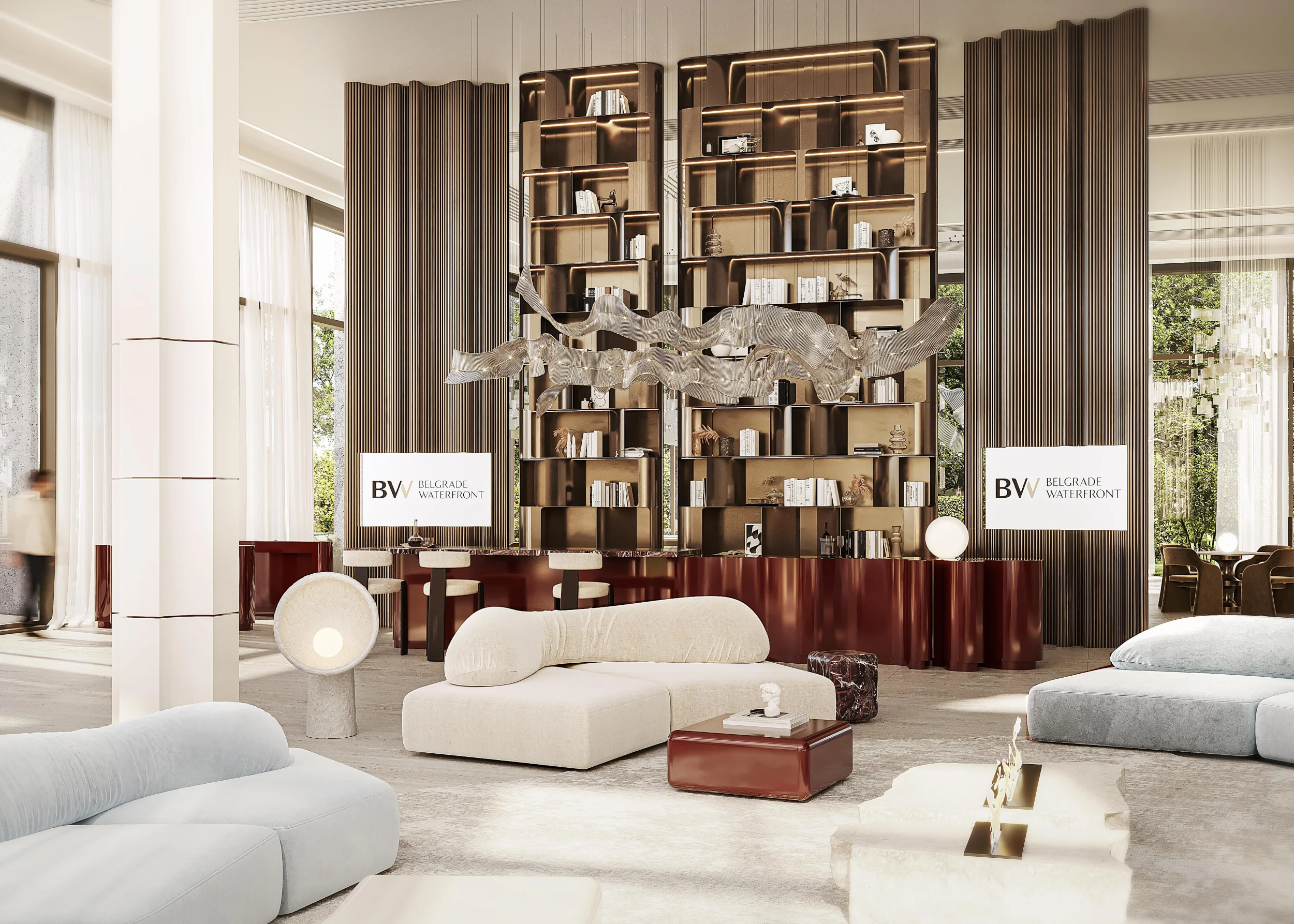 BW SALES CENTER — Retail design — Belgrade Waterfront — image 5 — AA Studio Belgrade