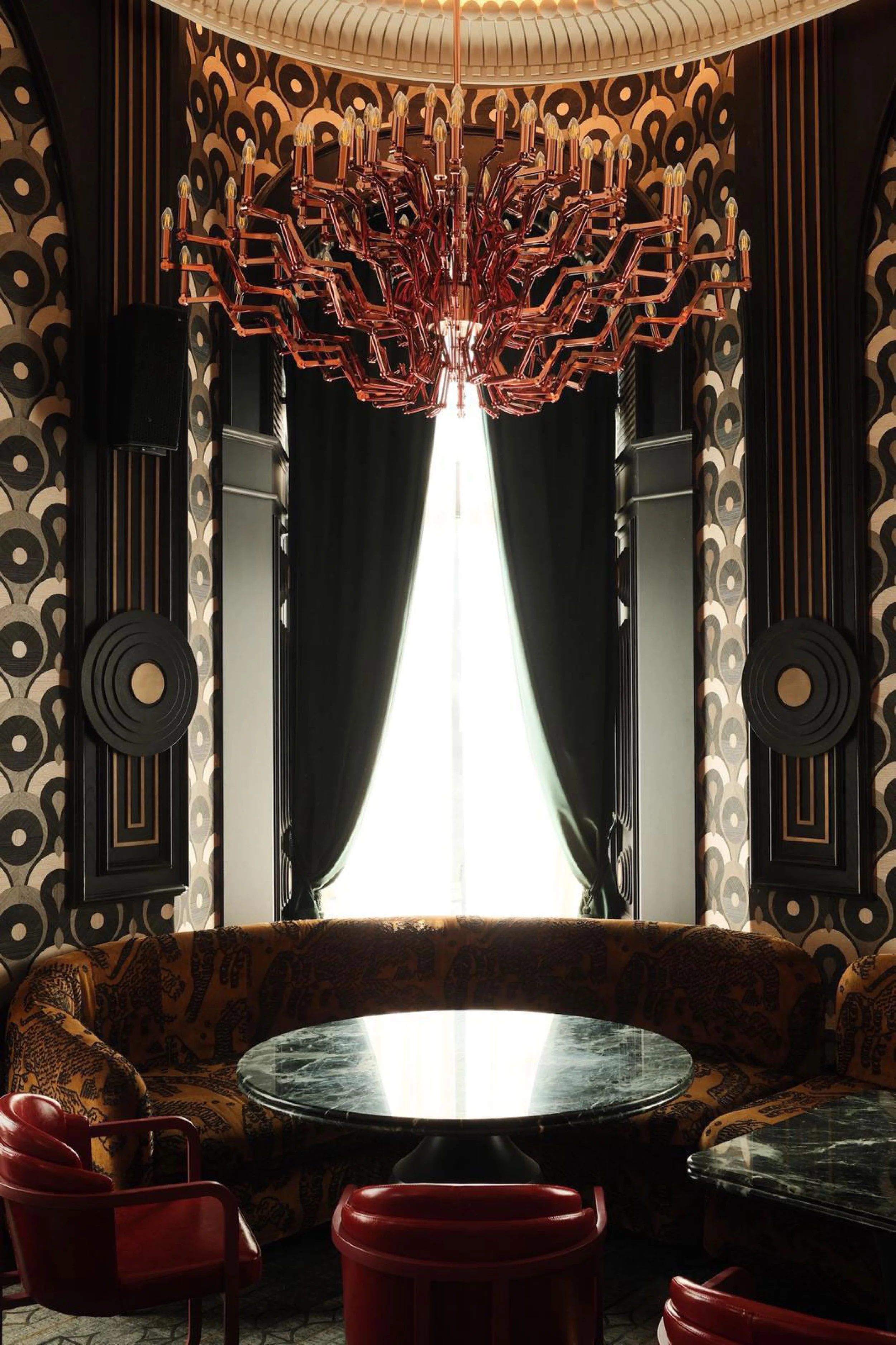 Restaurant Elisabeth, Hotel Bristol — Restaurant design — Belgrade — image 7 — AA Studio Belgrade